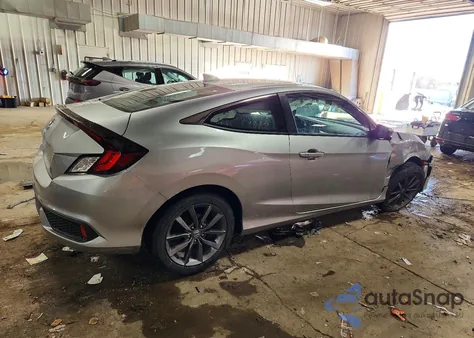 2020 Honda Civic Ex из США, поврежденный, VIN 2HGFC3B34LH352929